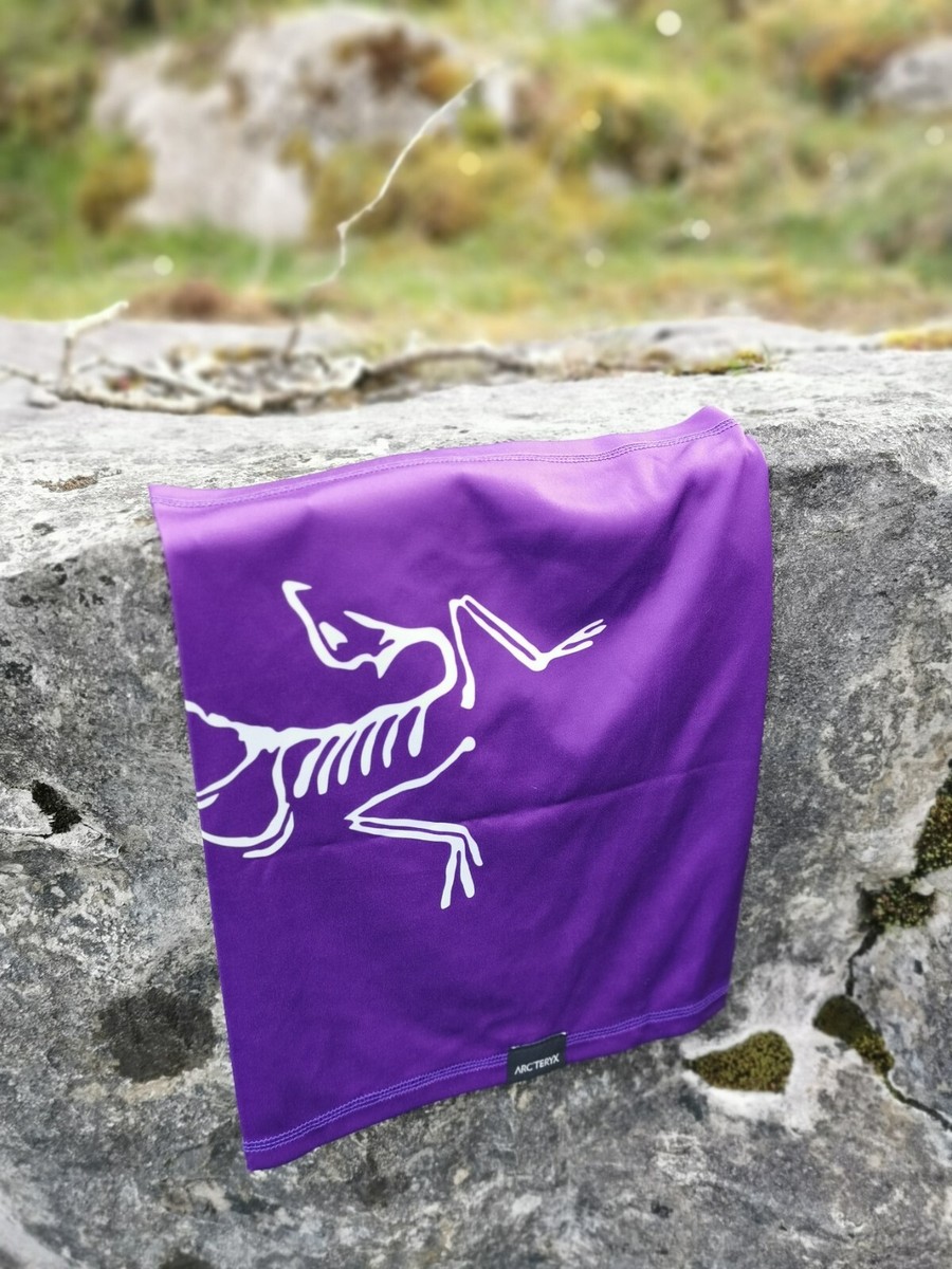 Arc'teryx Purple Snood Unisex Neck Warmer Scarf Bandana Technical