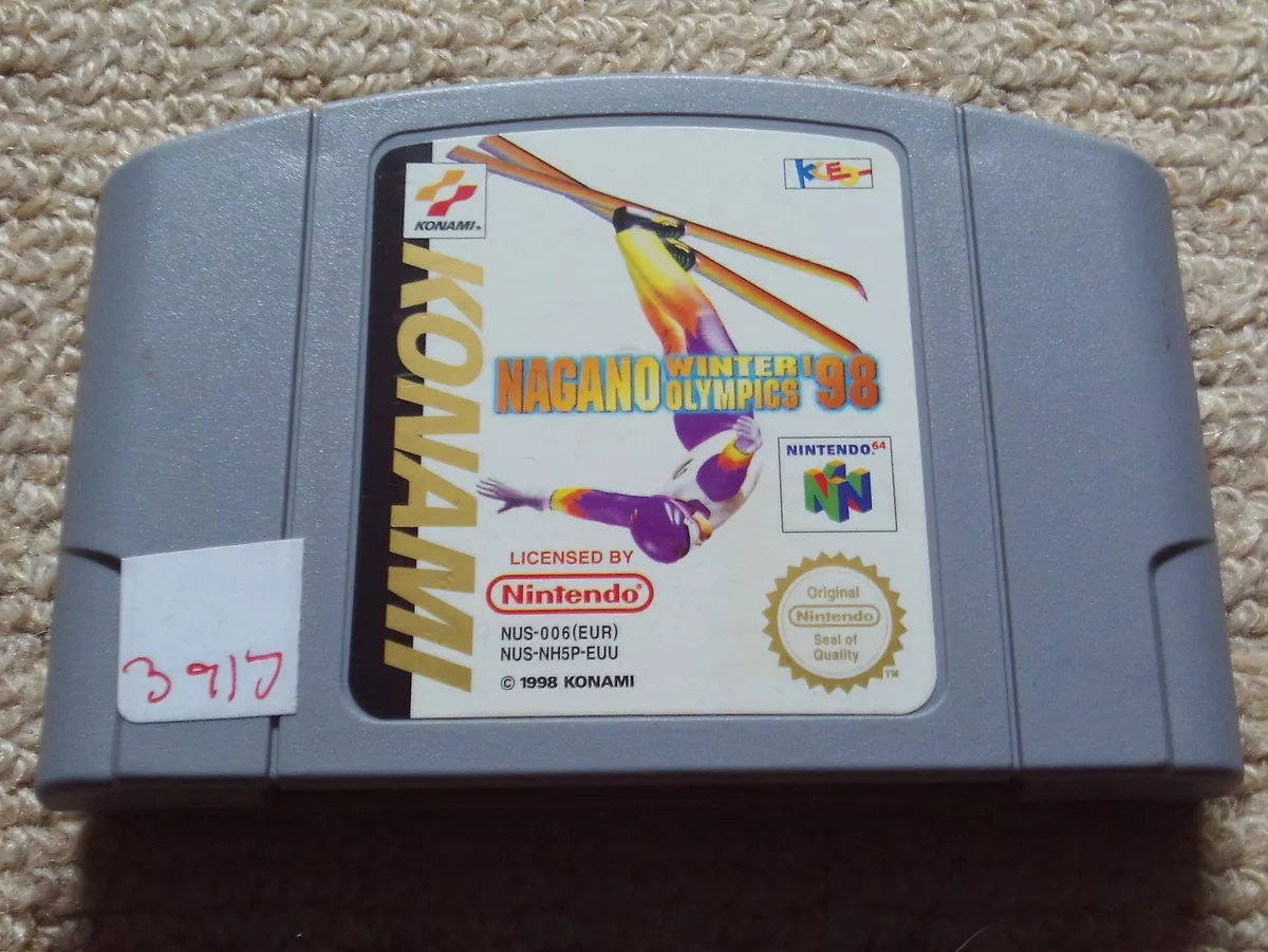 NAGANO Winter Olympics 98 Rare Nintendo 64 Game