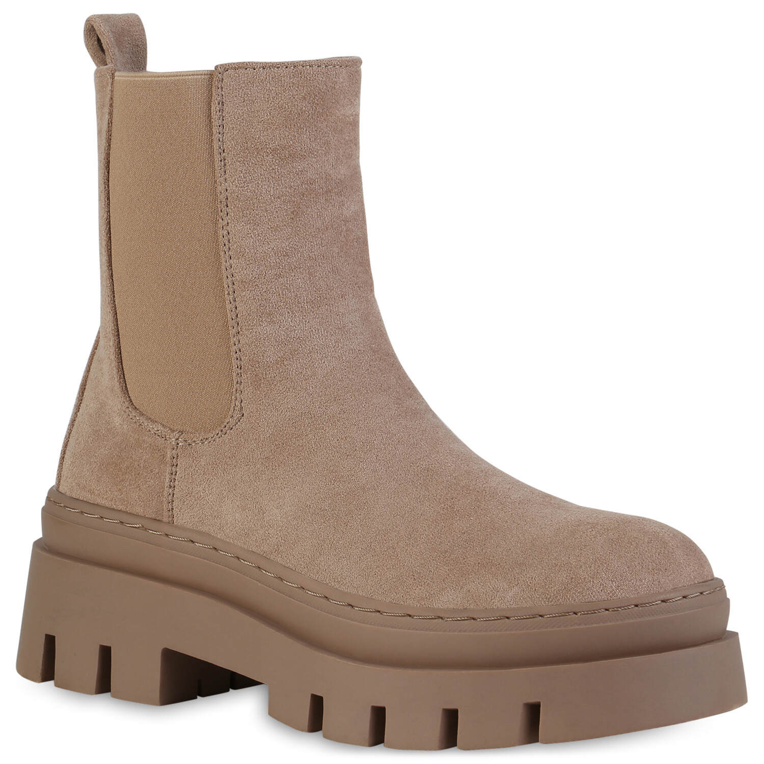 Wunderschne Boots Damen Plateau Bild