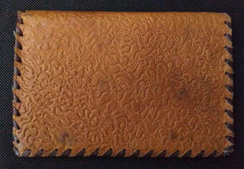 Moscow Kremlin Wallet Purse Old Soviet Propaganda Vintage Leather USSR 1956 - Bild 2 von 8