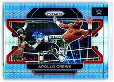 2022 PANINI PRIZM WWE HYPER PRIZM PARALLEL #74 APOLLO CREWS RAW
