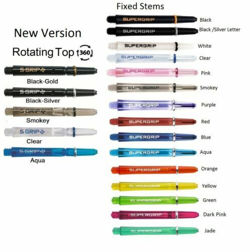Harrows Supergrip Spin Shafts Clear