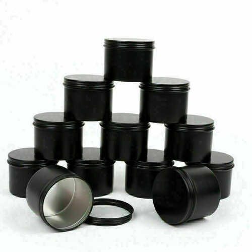 50/100/200ml Empty Tin Jars DIY Candle Making Storage Case Organizer Gift Easter - Picture 33 of 111