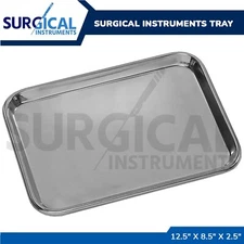 Instruments Tray Surgical Medical Equipment Dental ENT Stainless German Grade