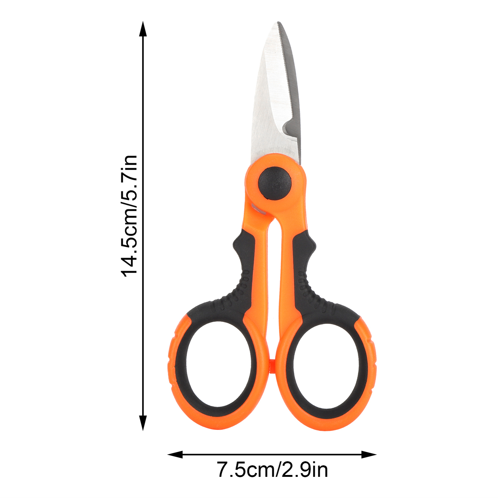 Insulated Wire Cutter Scissors for Electricians and Household Use  -image
