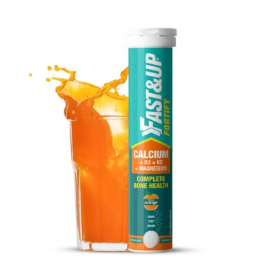 Fast & Up Fortify Calcium with Essential Vitamin D3 for Complete Health Support