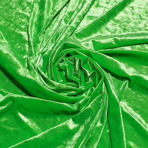 SHINY GLITTER CRUSHED 4-WAY STRETCH PANNE VELVET VELOUR FABRIC DANCE DRESS 60"W - Picture 109 of 205