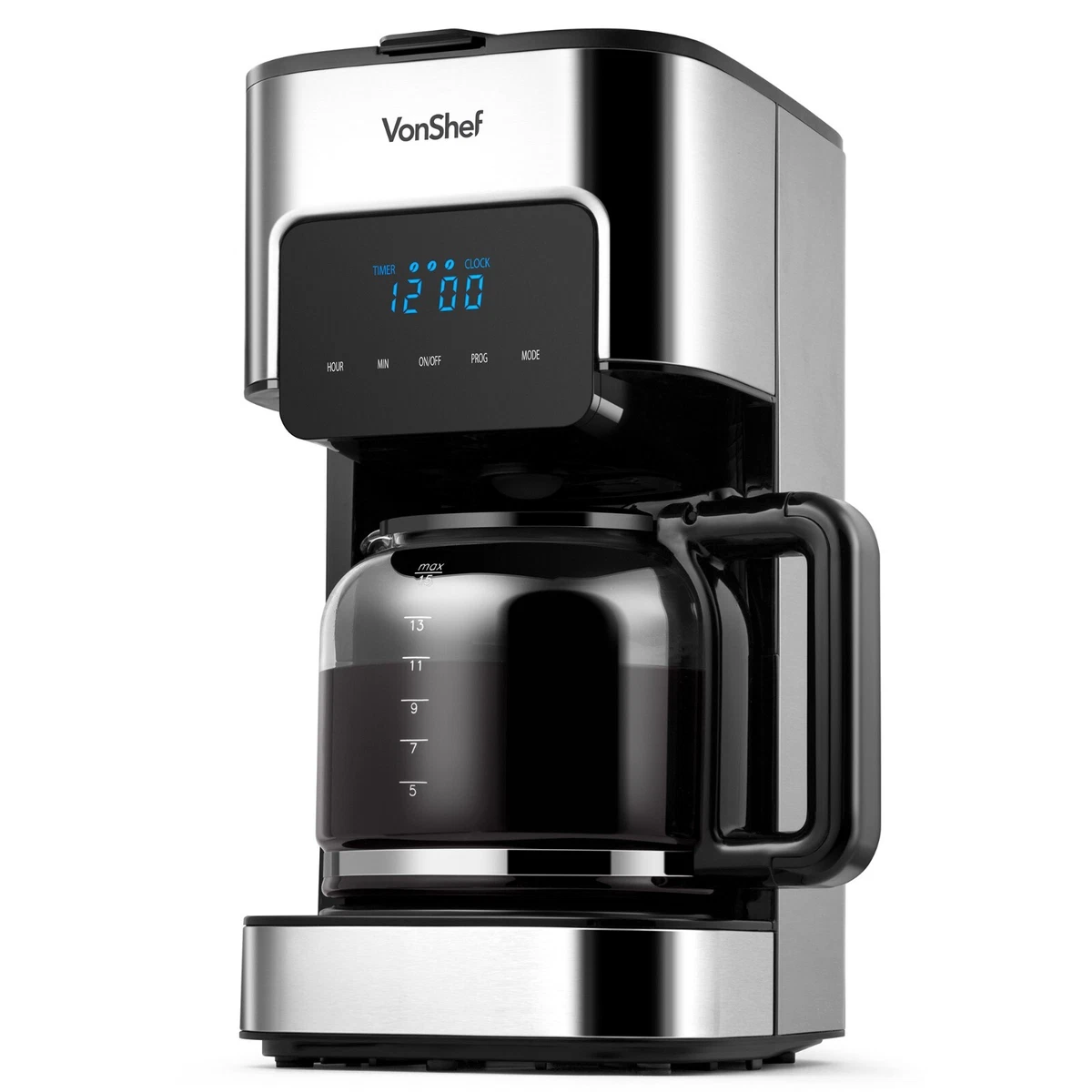 Coffee maker top with hot plate