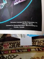 RUSH Vintage Live Inset Circle Poster - 1979 - Super Rare!! W/Collectors Patch 5