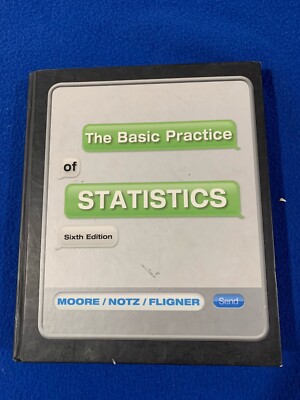 Basic Practice of Statistics : W/Student CD (Hardcover) GOOD CONDITION