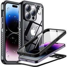 Waterproof Case iPhone 16 15 14 13 12 11 Pro Max XR 7 Shockproof Tough Full Cove