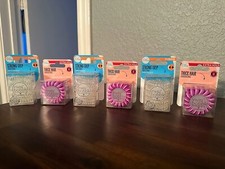 NEW BUNDLE of Invisibobble Original Traceless Coil Hair Ties, Ring