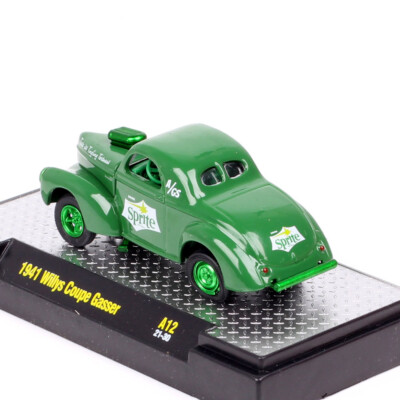 1/64 Scale 1941 Willys Coupe Gasser Diecast Car Model Jeep