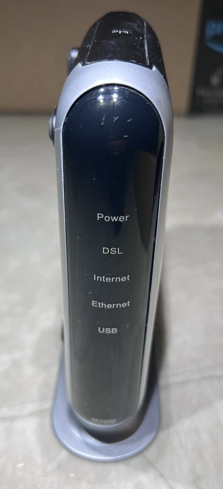 Qwest Actiontec Modem M1000 w/ W1000 Expansion and AC Adapter + Ethernet Cable - Image 3 of 4