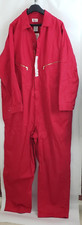 Walls Master Made Coveralls Safety Red Long Sleeve Size 58 X-Tall 5515RD2 NEW