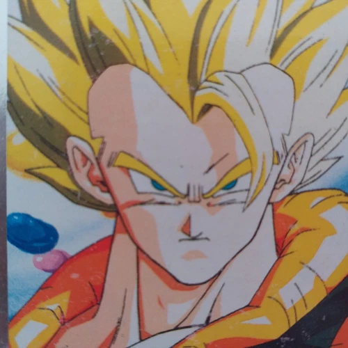 Carte Dragon Ball Z, Panini,  VF, série 2. N°59 : Gogeta, BE / LP.