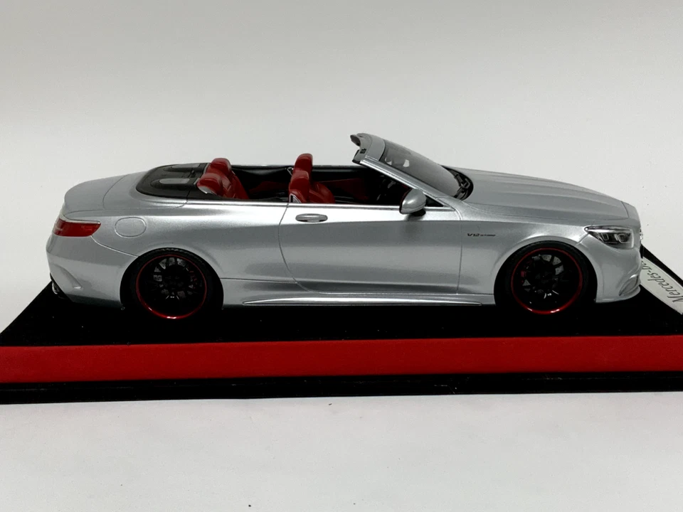 Ruedas personalizadas 1/18 Mercedes Benz S65 Convertible GT Spirit GT764 AB077 Foto 4 de 4