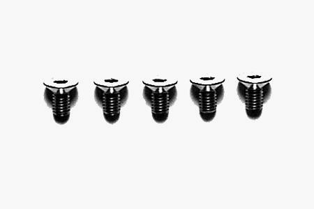 Tamiya 53584 3x6mm Titanium Countersunk Hex Head Socket Screw (5 Pcs.)