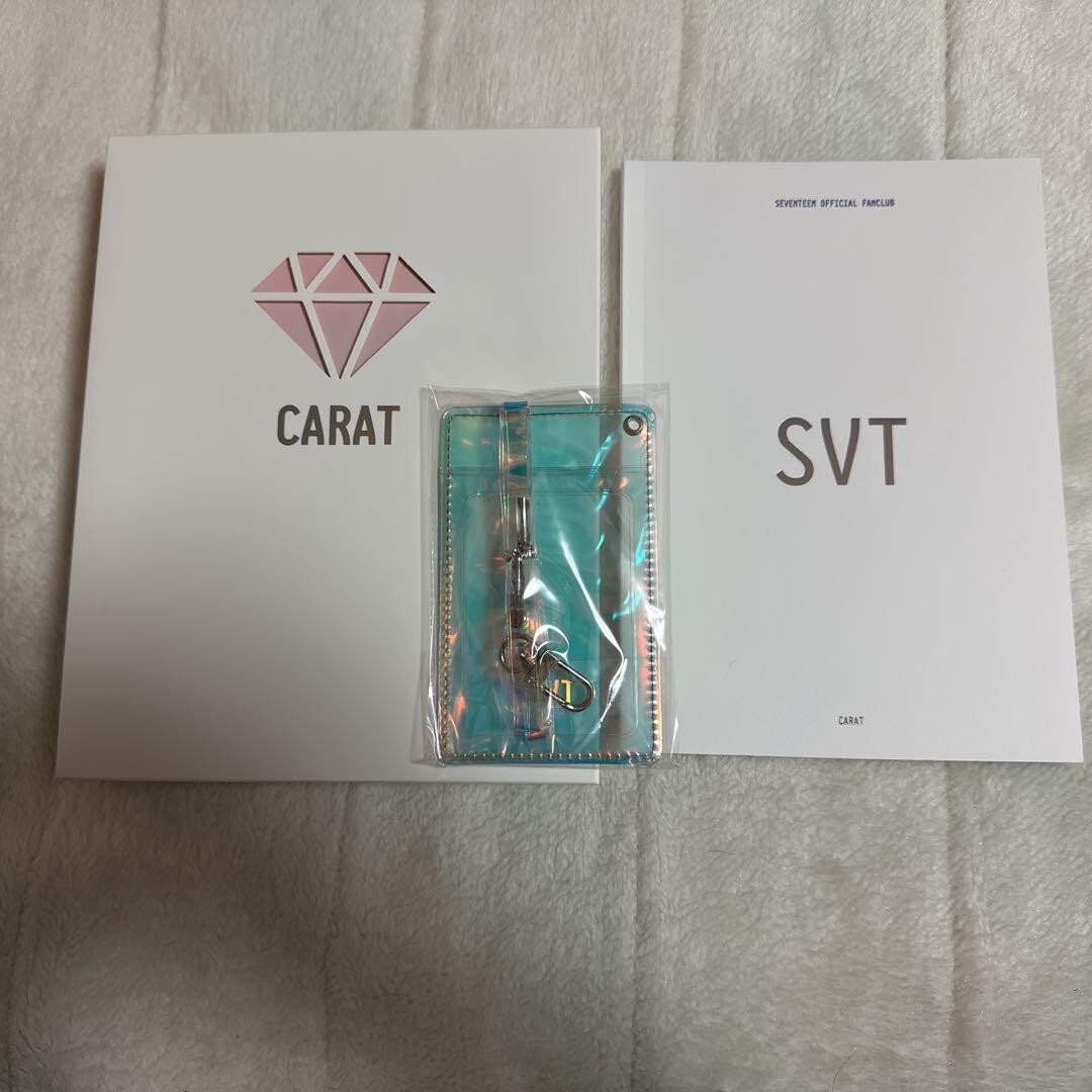 Seventeen Official 3rd Carat Membership Kit Bottle Card