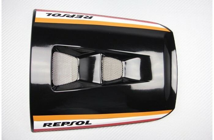 Housse de siège arrière aérodynamique CBR 1000RR 2006-07 rigide Repsol