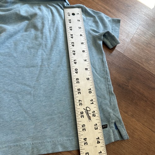 Hurley Polo Shirt Boys 4t Xs Blue Skate Surf Kids Toddler Back To School - Picture 8 of 9