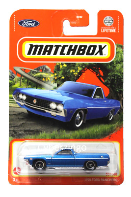 Matchbox 1/64 1970 Ford Ranchero Diecast Model Car NEW IN PACKAGE