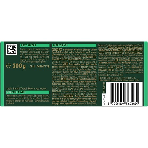 NESTLÉ AFTER EIGHT Minze Täfelchen (12 x 200g) - Bild 3 von 3
