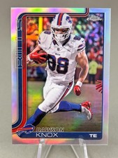 2025 Topps Chrome Football-Dawson Knox Refractor #33 Buffalo Bills