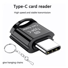 New Type C to Micro-Sd TF Adapter Cardreader Mini High Speed Smart Memory Card R