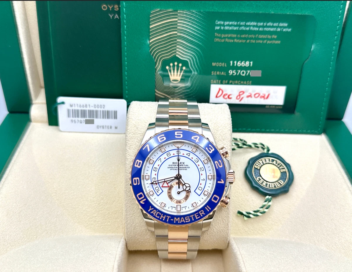 Preços baixos em Rolex Yacht-Master II relógios de pulso mecânico