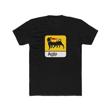 Maglia Insegna Stazione di Servizio AGIP | Italia - Viaggi, Corsa Italiana (tutte le taglie)