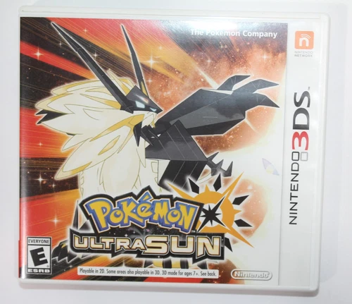 Pokemon Ultra Sun (Nintendo 3DS, 2017) Complete