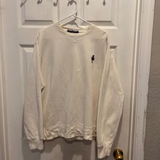 Polo Sport Ralph Lauren Mens Polo Bear Crewneck Embroidered Sweatshirt L VTG