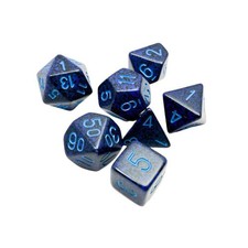 Chessex - Speckled Polyhedral 7 Dice Set - Cobalt