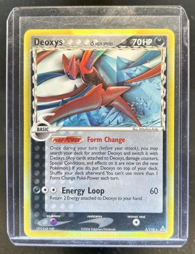 2006 Pokemon EX Holon Phantoms Deoxys Delta Species #3/110