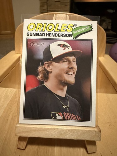 2026 Topps Heritage - Image Variation Gunnar Henderson #287 Orioles