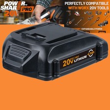 20V Max Lithium Power Tool 4.0AH Battery For WA3520 WA3575 WA3525 WA3578 US