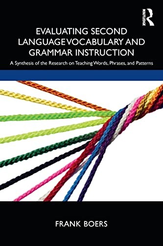 Evaluating Second Language Vocabulary and Gramm, Boers Paperback..