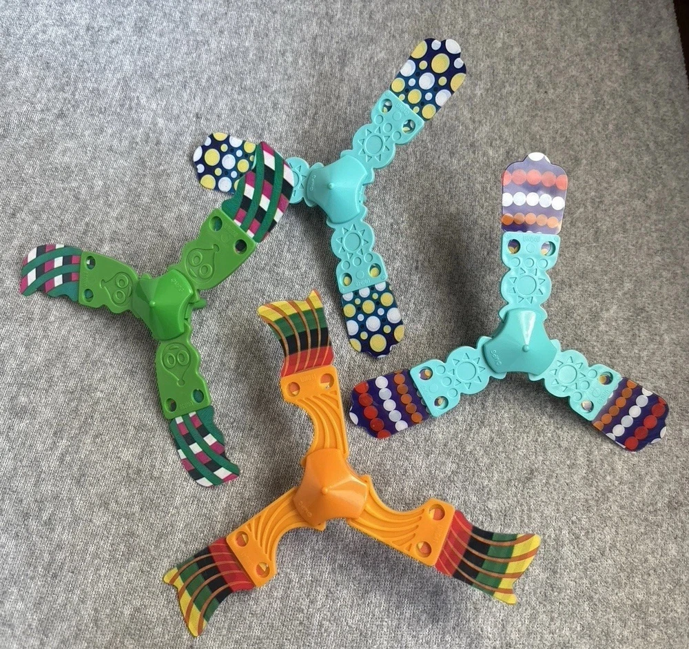 4 Kreisel aus Überraschungseier