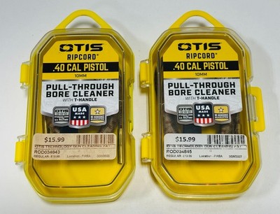 40 cal Otis Patriot Series Rip cord bore cleaner pull through lot of 2 USA made