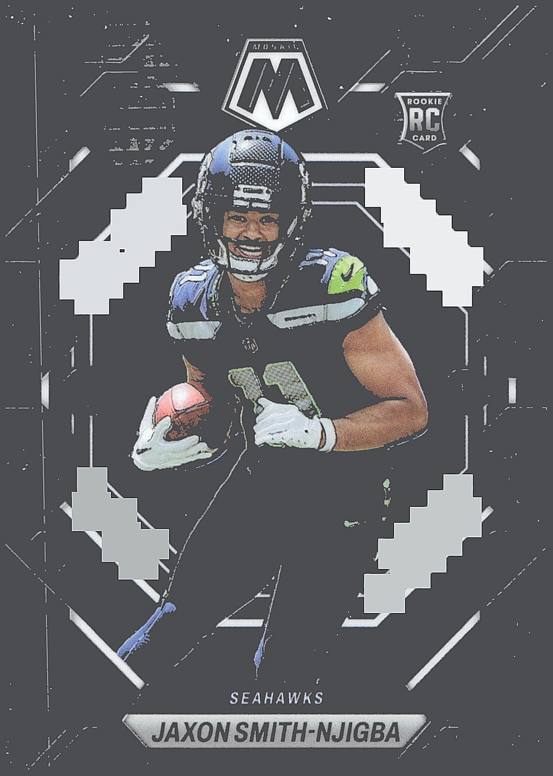 2023 Panini Mosaic #331 Jaxon Smith-Njigba