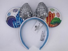 Castle Epcot 2025 Disney World 4 Park Icons Minnie Ears Mickey Mouse Headband