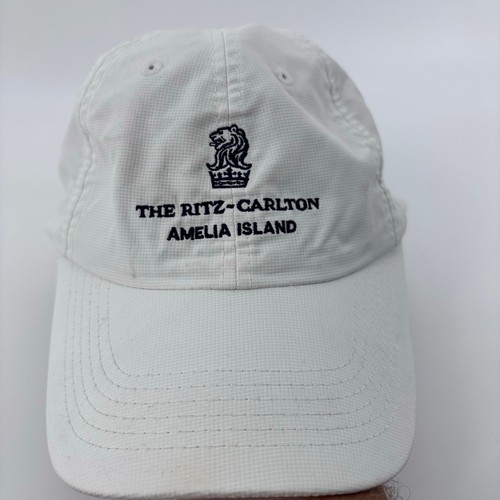 Ritz-Carlton Amelia Island Performance Hat Mens OSFA White Golf Cap
