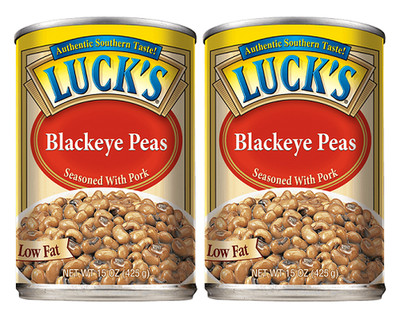 Luck's Blackeye Peas 2 Pack