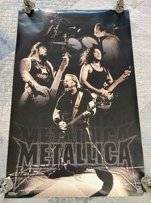 Metallica Poster 2004 Funky Poster Vintage 87 x 67cm RARE collector's item