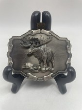 LOYAL ORDER OF MOOSE Belt Buckle - Standing Moose
