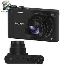 Sony Cyber-Shot WX350 18.2MP Digital Camera - Black for sale
