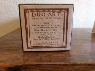 DUO ART Roll #6813 Recut