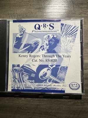 QRS Pianomation SyncAlong CD - Kenny Rodger s-  #850020 Only Works On QRS System