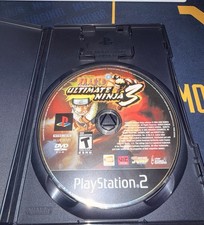 Naruto: Ultimate Ninja 3 PlayStation 2 PS2 Game, No Manual
